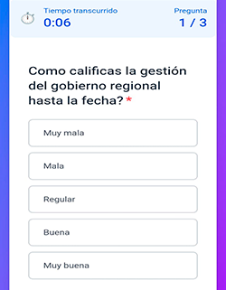 Sistema de encuestas electorales APConsultores